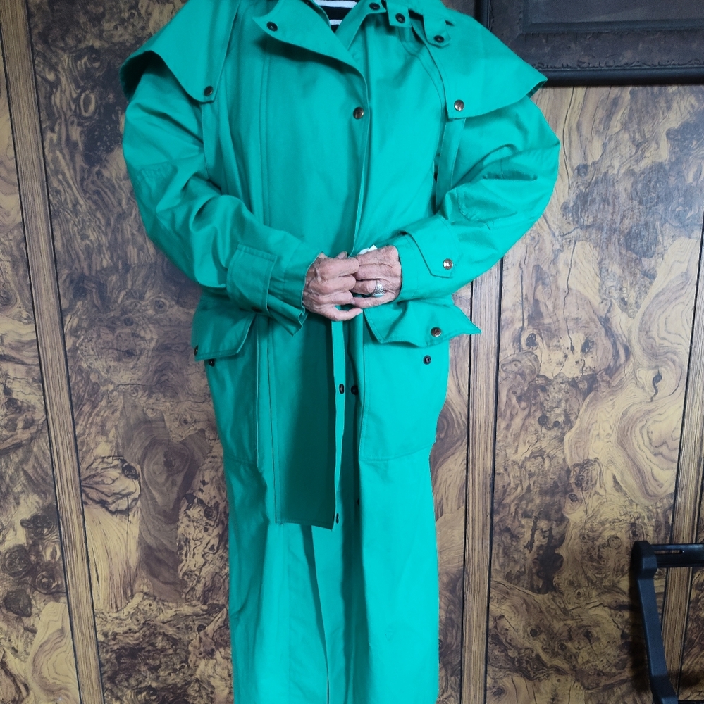 Outback trading company horse full length horse riding jacket